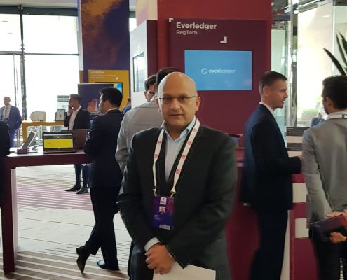 Privity, LLE CEO Sleem Hasan at the inaugural Fin Tech Abu Dhabi Challenge