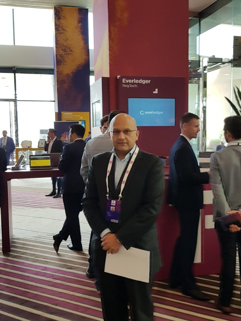 Privity, LLE CEO Sleem Hasan at the inaugural Fin Tech Abu Dhabi Challenge